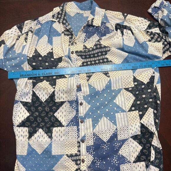 Intimately Free People Patchwork Tunic Top Blouse Women's Size XS Boho Oversize - Picture 14 of 16